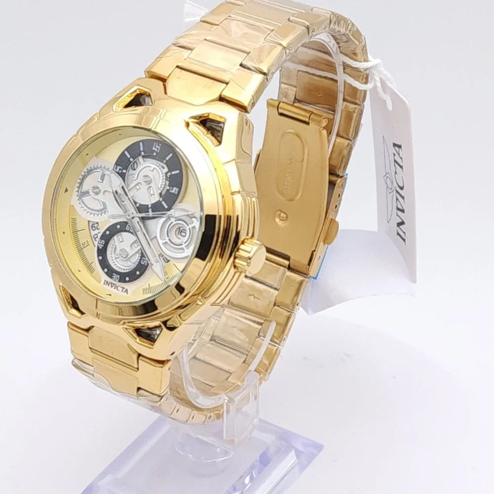 Invicta S1 Rally 79012 Gold Men's Watch NWT‎